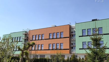 Budynek nowej szkoły przy ul. Berylowej